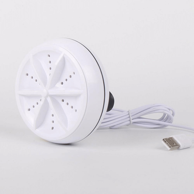 Mini Ultrasonic Washing Machine Portable Turbo Washer