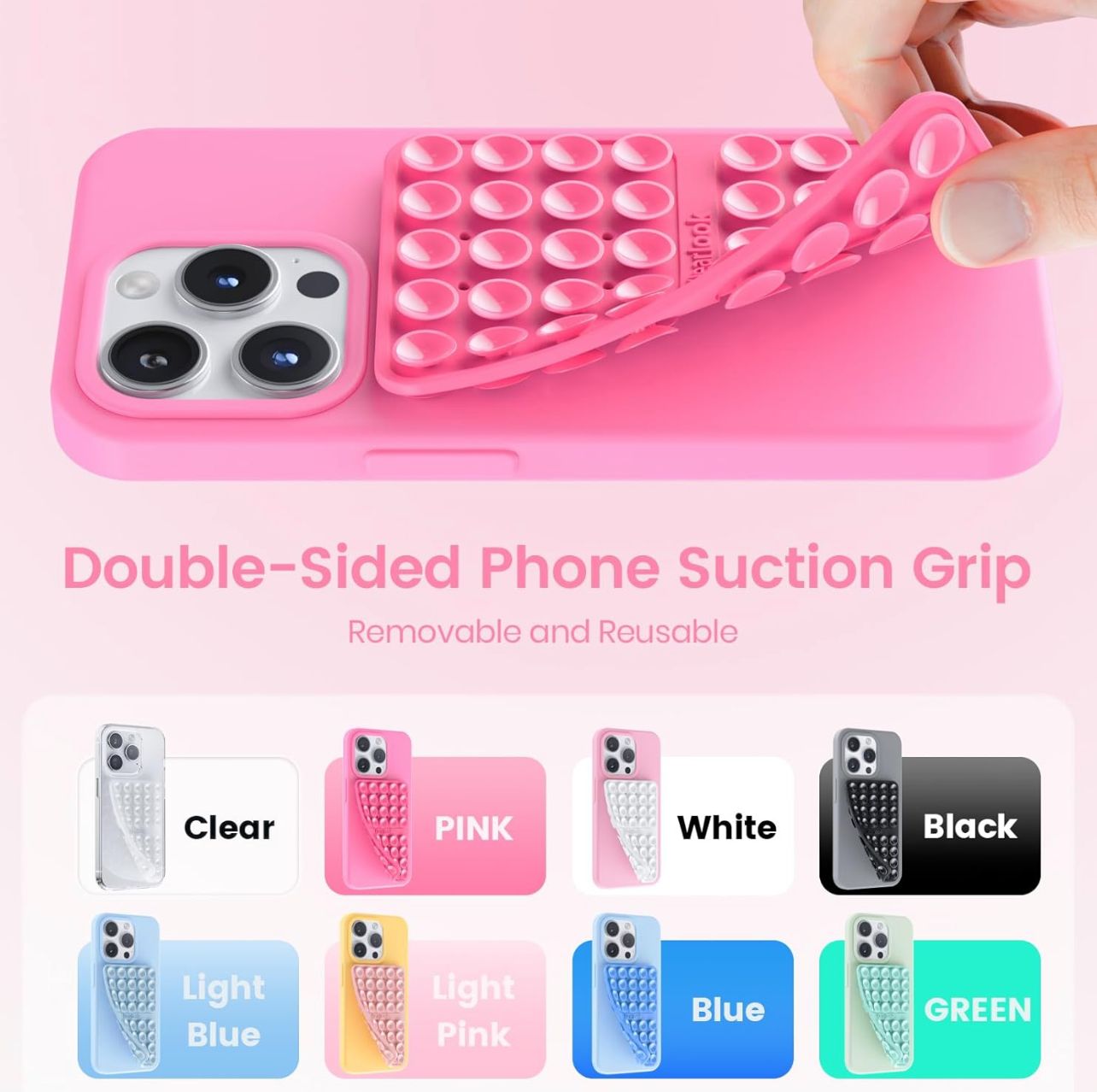 Mobile Phone Silicone Suction Stand