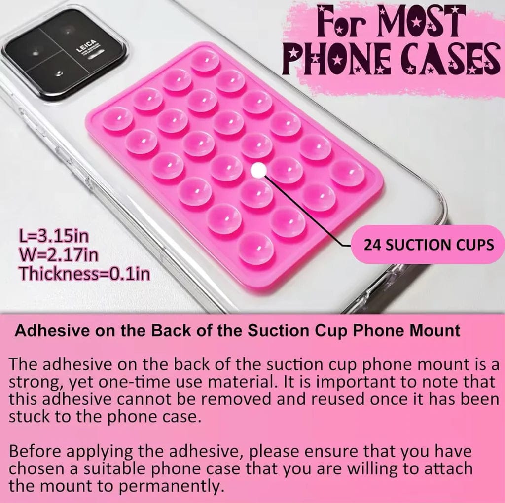 Mobile Phone Silicone Suction Stand