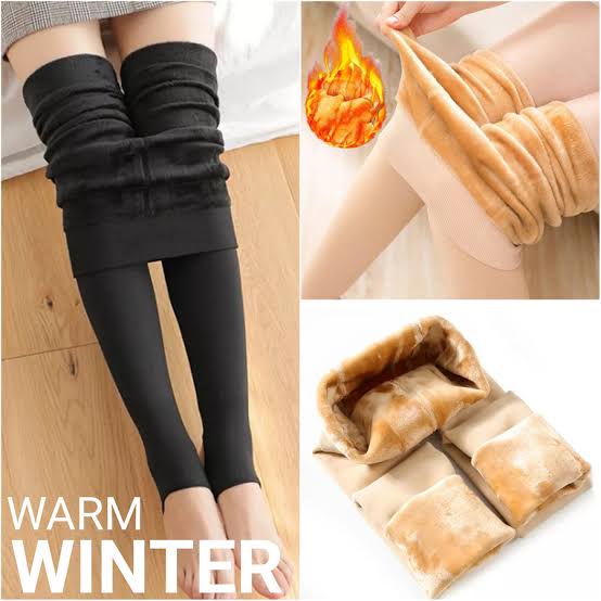 Imported Ladies Fleece Tights Winter Leggings for Women