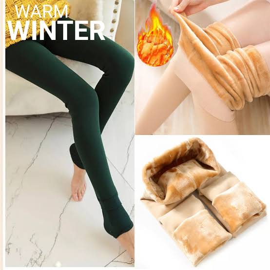 Imported Ladies Fleece Tights Winter Leggings for Women
